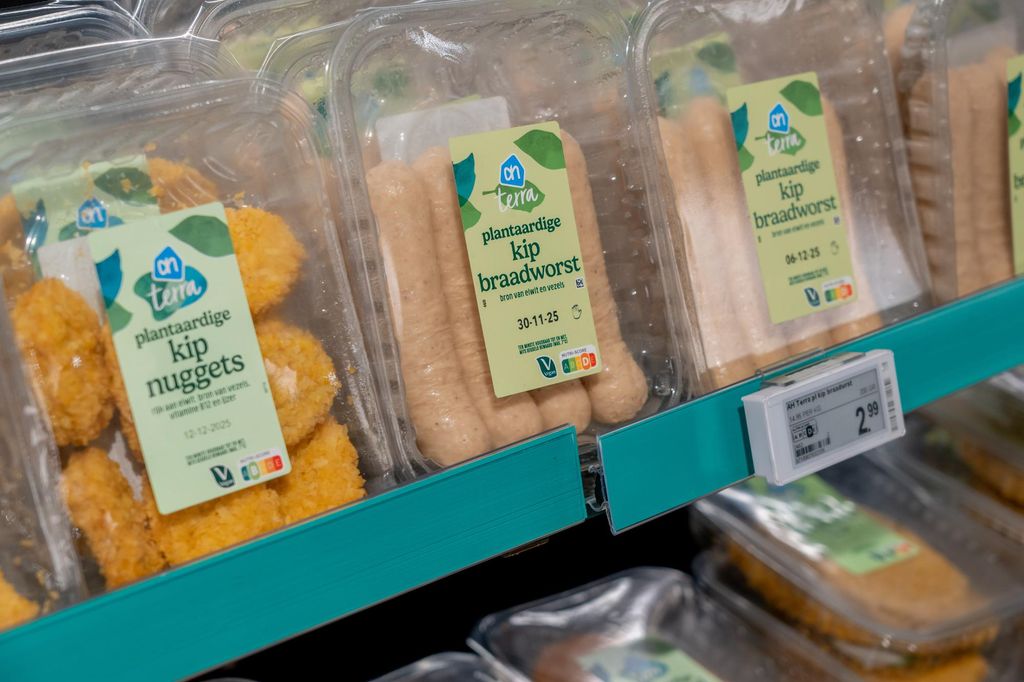 Plantaardige producten zijn gemiddeld 18% goedkoper dan dierlijke alternatieven. Foto: Jan Willem Schouten