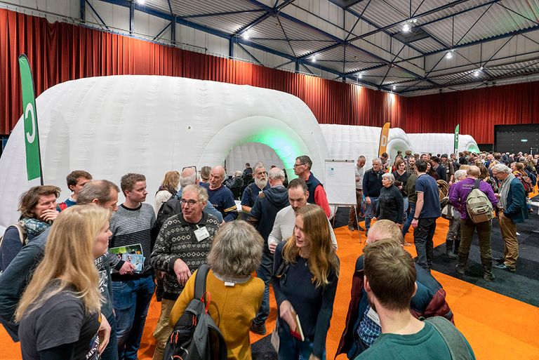 Sfeerbeeld van de Biobeurs 2020, in Zwolle. - Foto: Ruud Ploeg