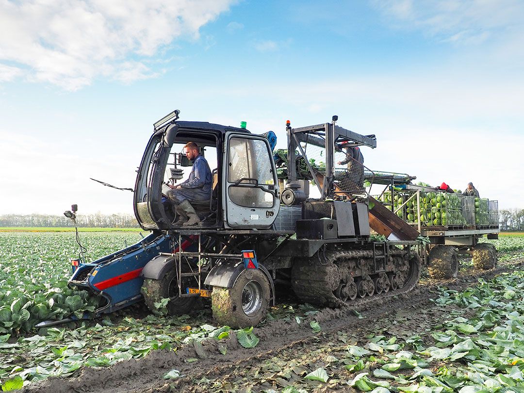 Omgebouwde dumper