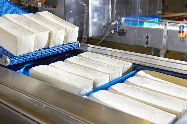 Mozzarellaproductie bij Milcobel in Langemark. Mozzarella is een van de belangrijkste pilaren onder Milcobel. - Foto: Milcobel