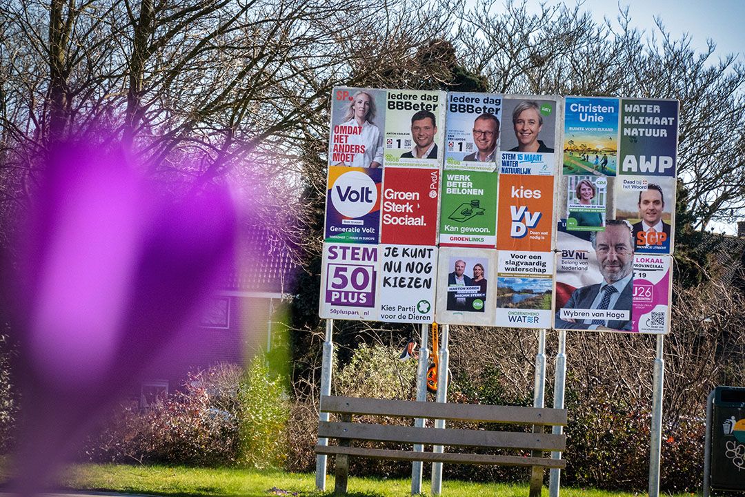 Vooral BBB geeft genoeg reuring deze verkiezingen, maar telers doen nauwelijks mee. - Foto: ANP