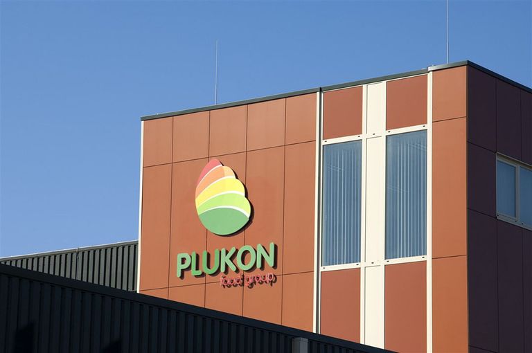 Productiefaciliteit van Plukon Group in Wezep. - Foto: ANP