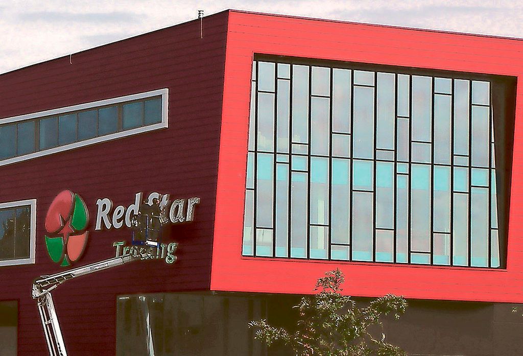 Het pakstation van RedStar. - Foto: Ton van der Scheer