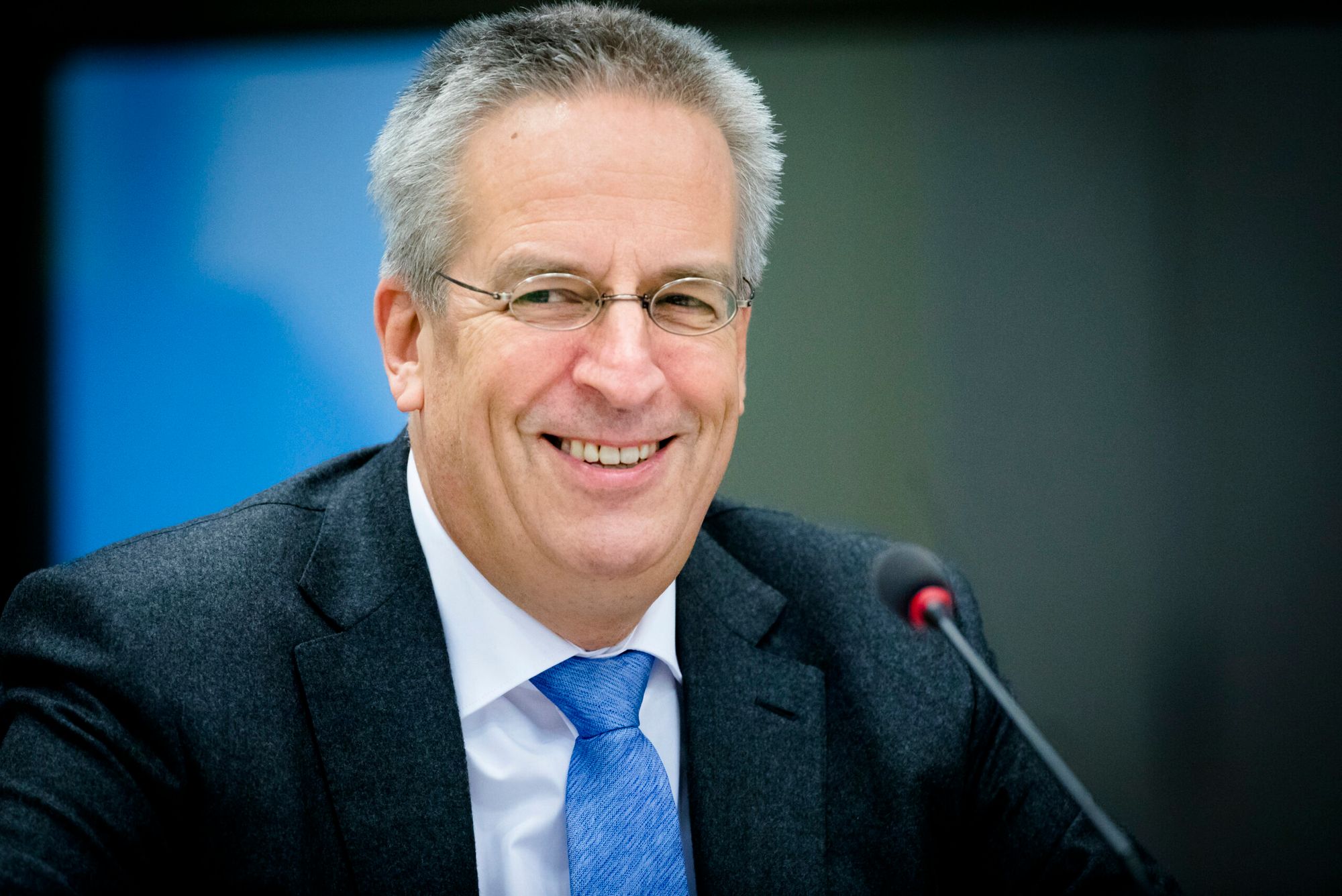 DEN HAAG - LTO-topman Marc Calon tijdens een rondetafelgesprek over de verwachte gevolgen van de Brexit voor Nederland en Nederlandse burgers. ANP BART MAAT