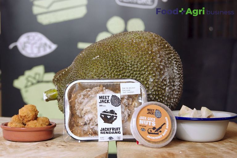 Van de onrijpe jackfruit maakt Meet Jack vleesvervangers zoals rendang en gebruikt die in bitterballen. - Beeld: Imago Mediabuilders