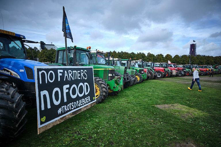 Boerenprotest 1 oktober 2019 op het Malieveld in Den Haag. - Foto: Roel Dijkstra