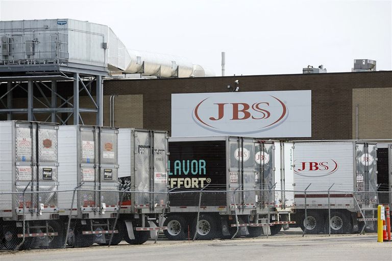 Vooral in Noord-Amerika, de belangrijkste regio voor JBS, ging de winst onderuit. Foto: ANP