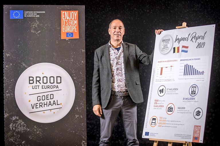 Frank Janssen, manager bij het Nederlands Bakkerij Centrum, vindt de campagne om brood te promoten belangrijk voor de bakkerijsector.