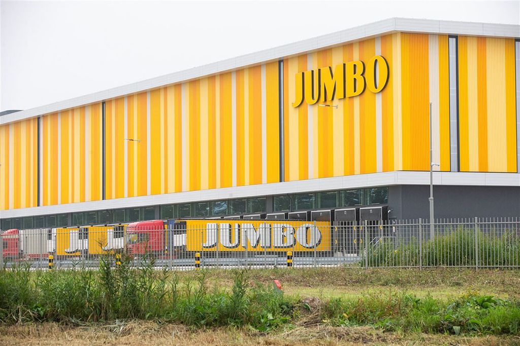 Distributiecentrum van Jumbo in Nieuwegein. Foto: ANP