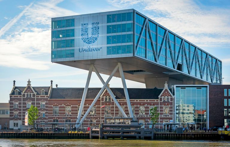 Het hoofdkantoor van Unilever in Rotterdam - Foto: ANP