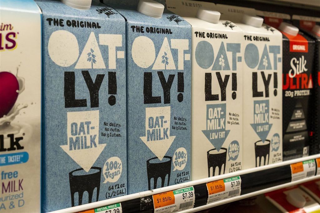 Oatly ging half mei naar de beurs en verkocht zijn nieuwe aandelen toen voor een introductieprijs van $ 17 per stuk. Foto: ANP